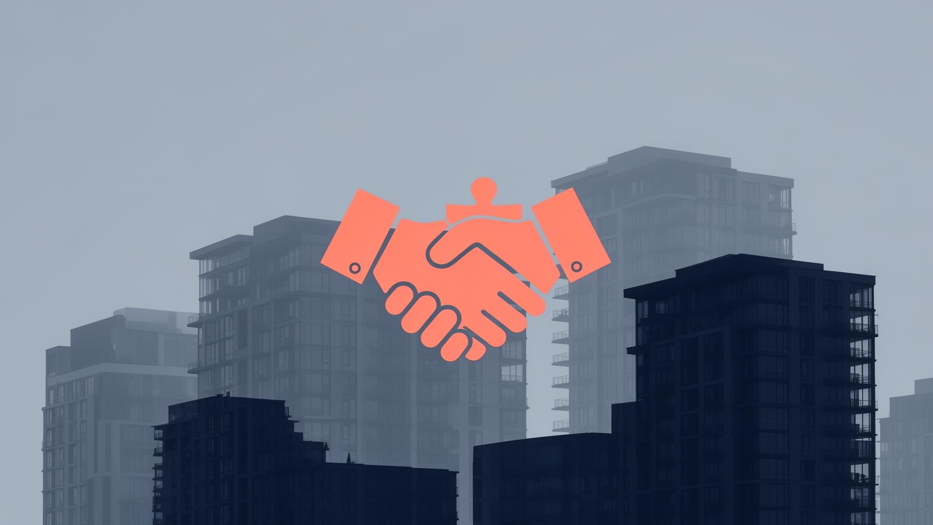 Strategic partnership between property teams and marketing agencies